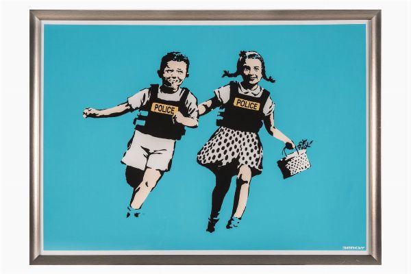 Banksy : Jack and Jill.  - Asta Arte antica, moderna e contemporanea - Associazione Nazionale - Case d'Asta italiane
