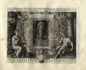 JOHANNES I (JAN) SADELER : Solitudo sive vitae Patrum Eremicolarum /  - Asta Arte antica, moderna e contemporanea - Associazione Nazionale - Case d'Asta italiane