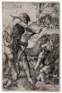 LUCAS VAN LEYDEN - Lamech e Caino.