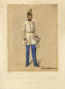 DENIS-AUGUSTE-MARIE RAFFET - Thomas Falletits. Lieutenant du Rg.t Franois-Charles.