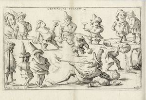 GIUSEPPE MARIA MITELLI - Uberiaconi fumanti.