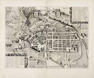 JOHANNES BLAEU - Gubbio citt regia antichiss. dell'Umbria.