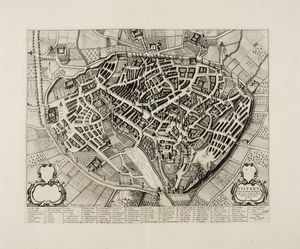 JOHANNES BLAEU - Narni. Ancienne Ville de l'Etat de l'Eglise, dans l'Ombrie.