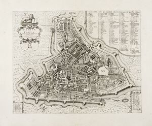 JOHANNES BLAEU - Padoue ou Padua. Ville Capitale du Padouan aux Venetiens.