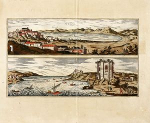 GEORG BRAUN - Calatia vulgo Caiazo, perantiquum Campaniae foelicis oppidum.