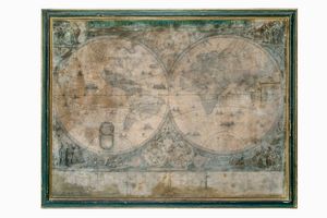 FREDERICK DE WIT - Nova Totius Terrarum Orbis Tabula.