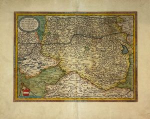 Abraham Ortelius - Austriae Ducatus Chorographia, Wolfgango Lazio Auctore.