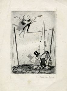 MICHEL FINGESTEN - Wonder der Dressur (Miracolo di equilibrismo).