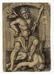 ALLAERT CLAESZ - Ercole e Caco.