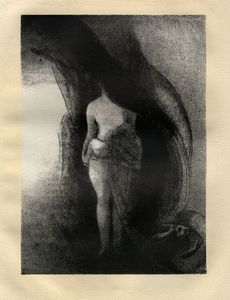 ODILON REDON - Je suis toujours la grande Isis! Nul n'a encore soulev mon voile! Mon fruit est le soleil!