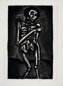 GEORGES ROUAULT - La mort l'a pris comme il sortait du lit d'orties.