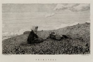 Telemaco Signorini - Primavera.