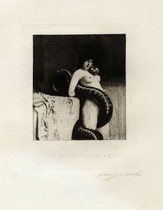 FRANZ VON STUCK - Die Sinnlichkeit.