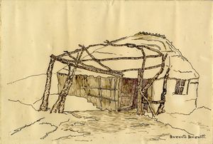 Benvenuto Benvenuti - Il fienile.