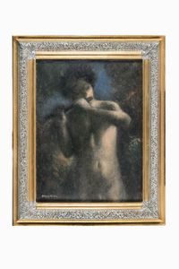 REN BESSERVE - Suonatore di flauto.