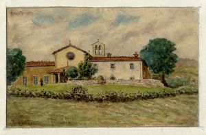 Antonietta Brandeis - Chiesa di campagna.
