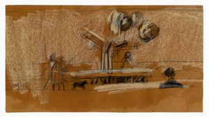 Mario Madiai - Venditore di palloncini.