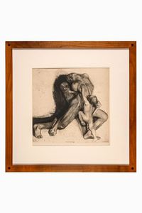 KTHE KOLLWITZ - Tod und Frau.