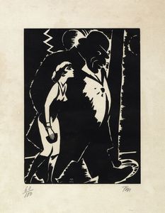 FRANS MASEREEL - Lotto composto di 3 incisioni dalla cartella Expiations.