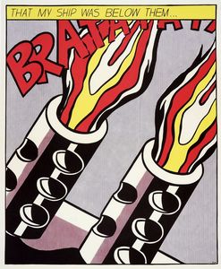 Roy Lichtenstein : As I opened fire.  - Asta Arte antica, moderna e contemporanea - Associazione Nazionale - Case d'Asta italiane