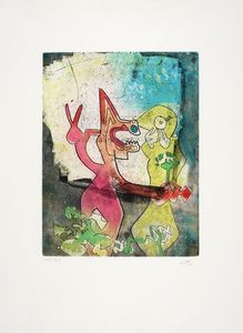 ROBERTO ANTONIO SEBASTIAN MATTA - Due figure.