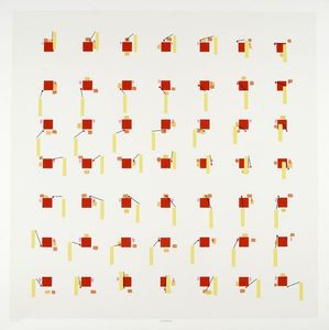 BRUNO MUNARI - Tutto cambia (movimento di gruppi di forme e colori).