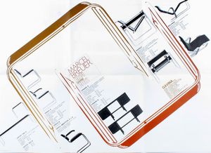 DINO GAVINA : Raccolta di opuscoli, cataloghi, cartoline pubblicitarie, manifesti di Dino Gavina e Gavina spa.  - Asta Arte antica, moderna e contemporanea - Associazione Nazionale - Case d'Asta italiane