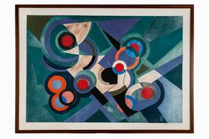 UMBERTO MASTROIANNI - Omaggio a Robert Delaunay.