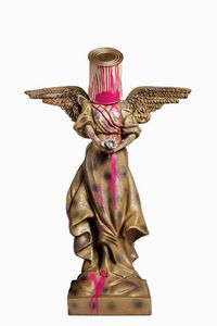 Banksy - Bucket on head (original version).