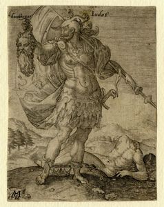 MATTHUS GREUTER - Giuda con la testa di Adonibezet.