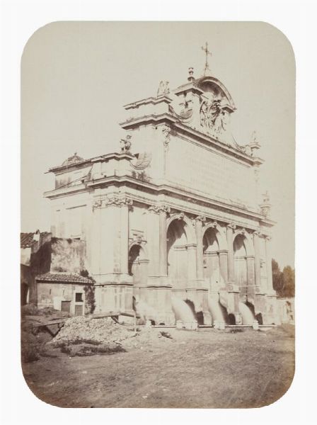 Lotto di dieci vedute di Roma.  - Asta Fotografie storiche - Associazione Nazionale - Case d'Asta italiane