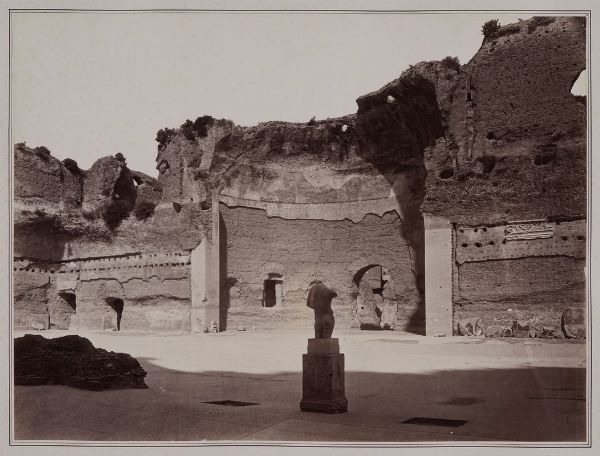 DOMENICO ANDERSON : Roma. Terme di Caracalla. La Palestra.  - Asta Fotografie storiche - Associazione Nazionale - Case d'Asta italiane