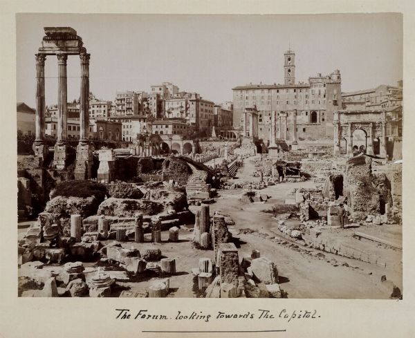 Lotto di dieci fotografie di autori vari: vedute di Roma.  - Asta Fotografie storiche - Associazione Nazionale - Case d'Asta italiane