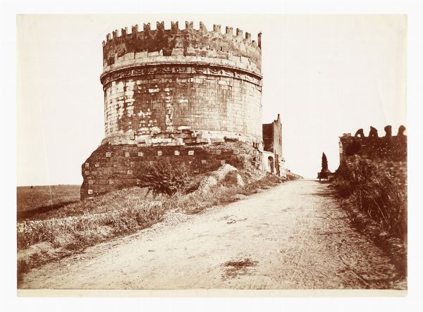 Lotto di dodici fotografie di autori vari: vedute di Roma.  - Asta Fotografie storiche - Associazione Nazionale - Case d'Asta italiane