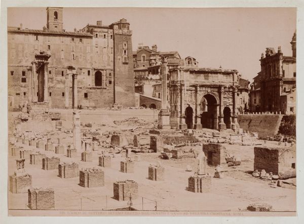 Lotto di dodici fotografie di autori vari: vedute di Roma.  - Asta Fotografie storiche - Associazione Nazionale - Case d'Asta italiane