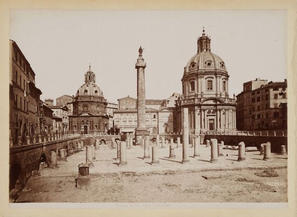 Lotto di dodici fotografie di autori vari: vedute di Roma.  - Asta Fotografie storiche - Associazione Nazionale - Case d'Asta italiane