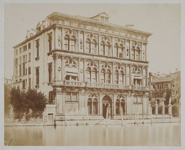 DOMENICO BRESOLIN : Venezia. Palazzo Vendramin.  - Asta Fotografie storiche - Associazione Nazionale - Case d'Asta italiane