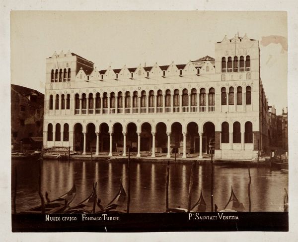 PAOLO SALVIATI : Lotto di 16 vedute di Venezia.  - Asta Fotografie storiche - Associazione Nazionale - Case d'Asta italiane