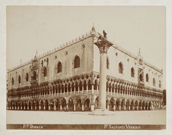PAOLO SALVIATI : Lotto di 16 vedute di Venezia.  - Asta Fotografie storiche - Associazione Nazionale - Case d'Asta italiane
