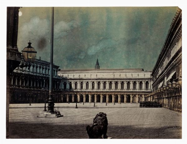 Carlo Naya : Venezia. Piazza San Marco.  - Asta Fotografie storiche - Associazione Nazionale - Case d'Asta italiane