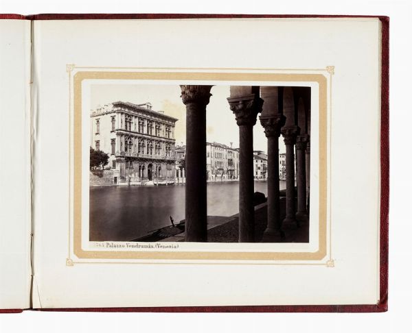 GIORGIO SOMMER : Album 'Venezia', con 26 albumine.  - Asta Fotografie storiche - Associazione Nazionale - Case d'Asta italiane