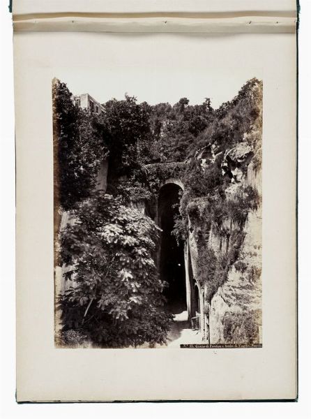 ROBERT JULIUS RIVE : Album 'Souvenirs de Naples', con 50 fotografie.  - Asta Fotografie storiche - Associazione Nazionale - Case d'Asta italiane