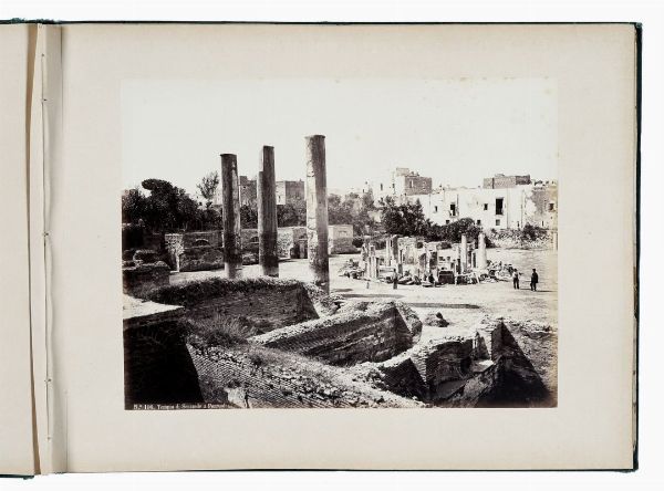 ROBERT JULIUS RIVE : Album 'Souvenirs de Naples', con 50 fotografie.  - Asta Fotografie storiche - Associazione Nazionale - Case d'Asta italiane