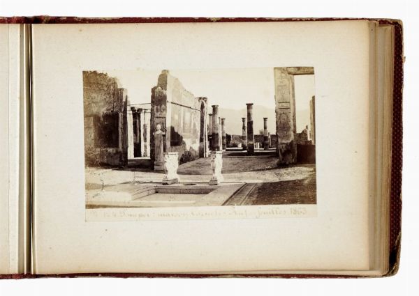 MICHELE AMODIO : Album 'Pompei', con 24 fotografie.  - Asta Fotografie storiche - Associazione Nazionale - Case d'Asta italiane