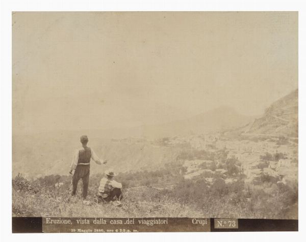 Giovanni Crupi : Lotto di sette fotografie: vedute di Sicilia.  - Asta Fotografie storiche - Associazione Nazionale - Case d'Asta italiane