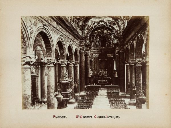 Giuseppe Incorpora : Lotto di sedici albumine: vedute di Palermo.  - Asta Fotografie storiche - Associazione Nazionale - Case d'Asta italiane