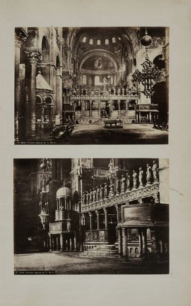 ROBERT JULIUS RIVE : 'Photographies d'Italie par R. Rive'. Raccolta di 147 fotografie.  - Asta Fotografie storiche - Associazione Nazionale - Case d'Asta italiane