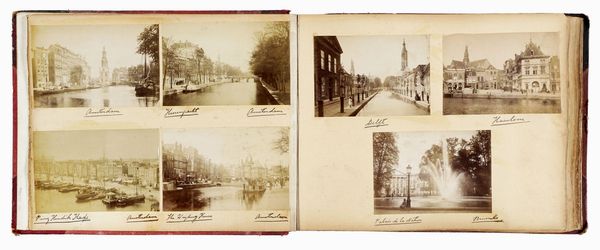 Album con 77 fotografie di autori vari: Egitto e alcune vedute di citt europee.  - Asta Fotografie storiche - Associazione Nazionale - Case d'Asta italiane