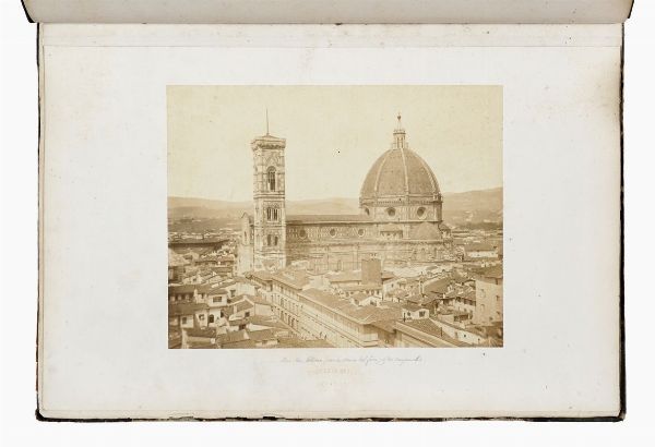 FRATELLI ALINARI : Album con 15 fotografie di Firenze e Siena.  - Asta Fotografie storiche - Associazione Nazionale - Case d'Asta italiane