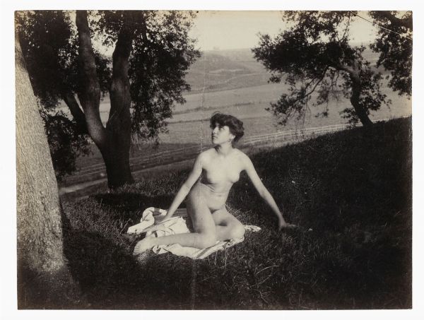 WILHELM (VON) PLSCHOW : Studio di nudo femminile.  - Asta Fotografie storiche - Associazione Nazionale - Case d'Asta italiane